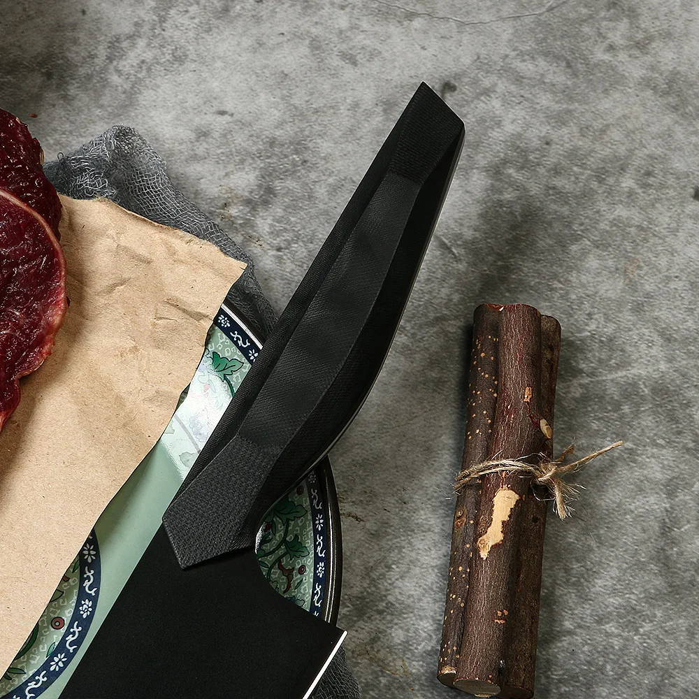 Kiritsuke Knife – Versatile Stainless Steel Blade with Black Titanium Plating, Japanese Style for Professional Chefs - Hikari