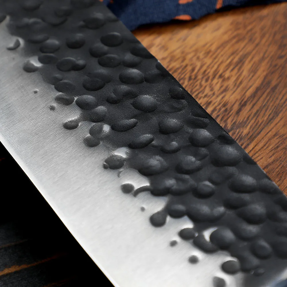 Nakiri Vegetable Knife – Japanese style, High-Carbon Steel Blade, Ideal for Precise Chopping and Slicing - Hikari