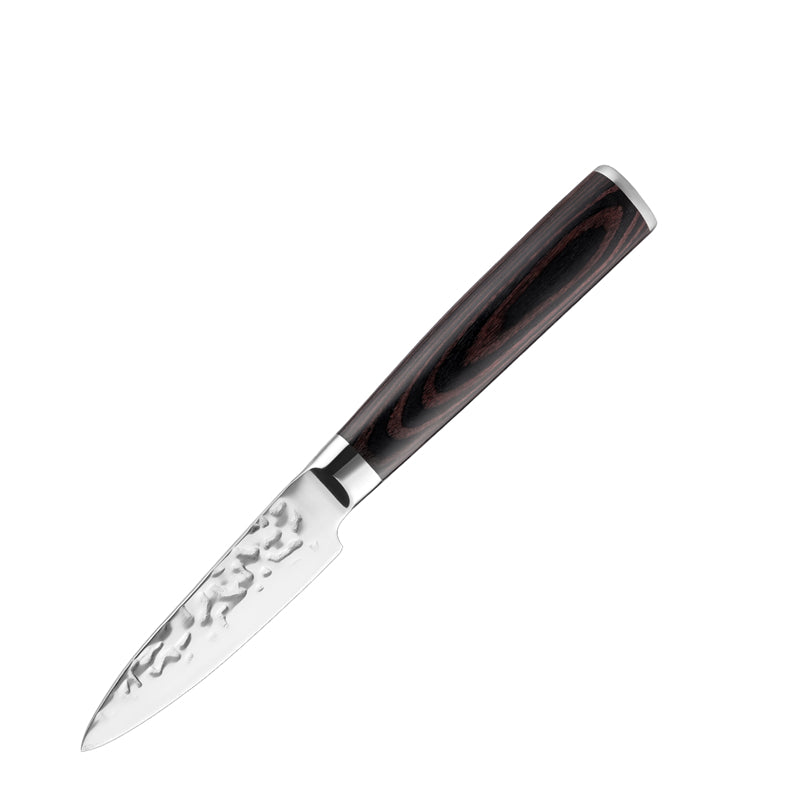 Small Hikari Japanese Knife on a white background