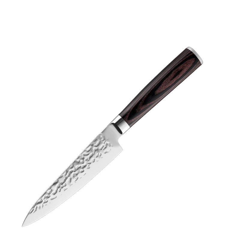 Small Utility Japanese Sharp Knife, Hikari Knife small knife on white background